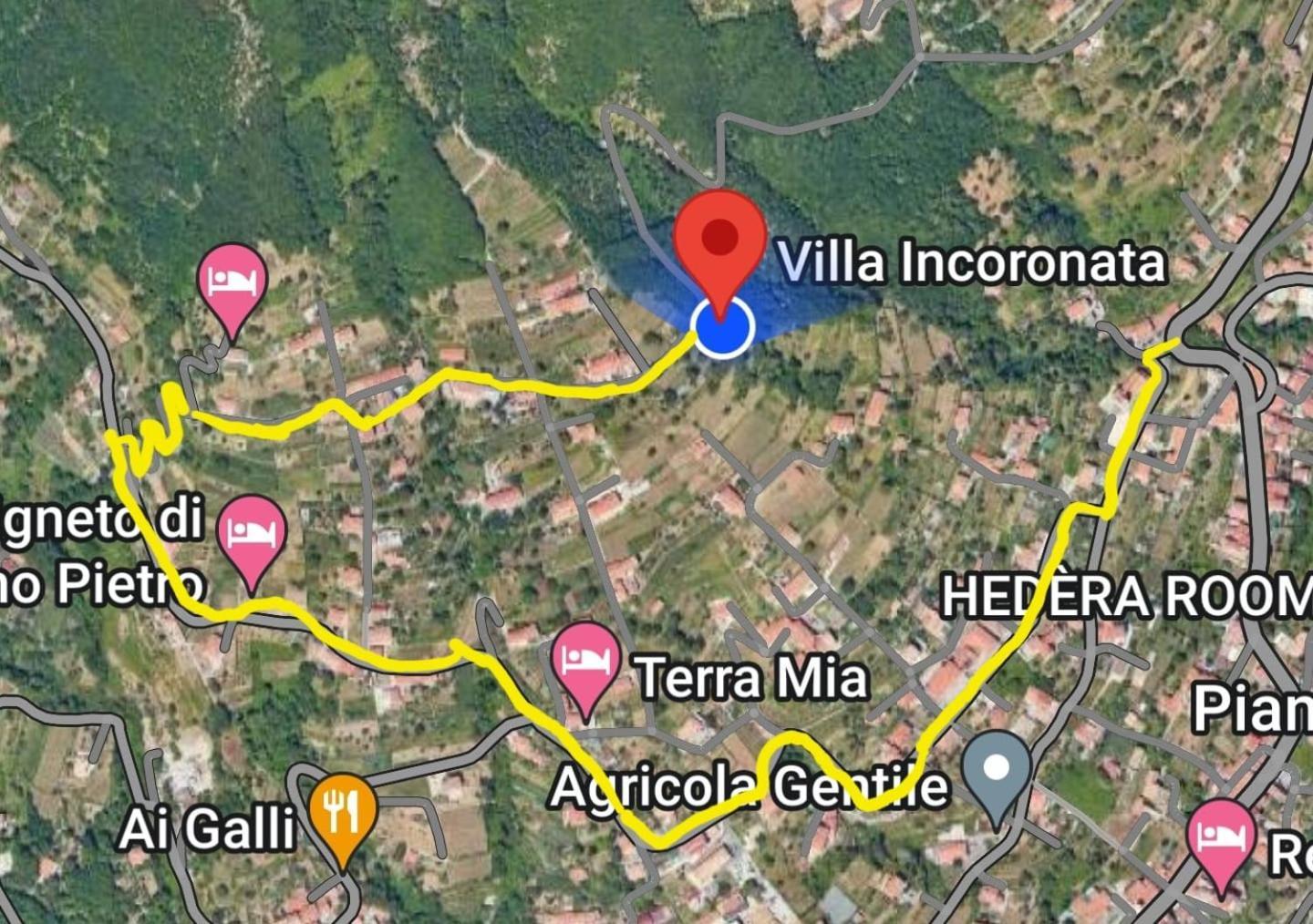 Villa Incoronata Agerola Buitenkant foto
